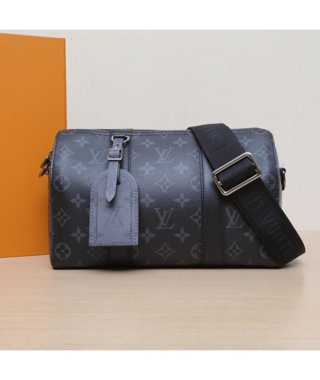 LOUIS VUITTON Черная сумка через плечо, фото 2