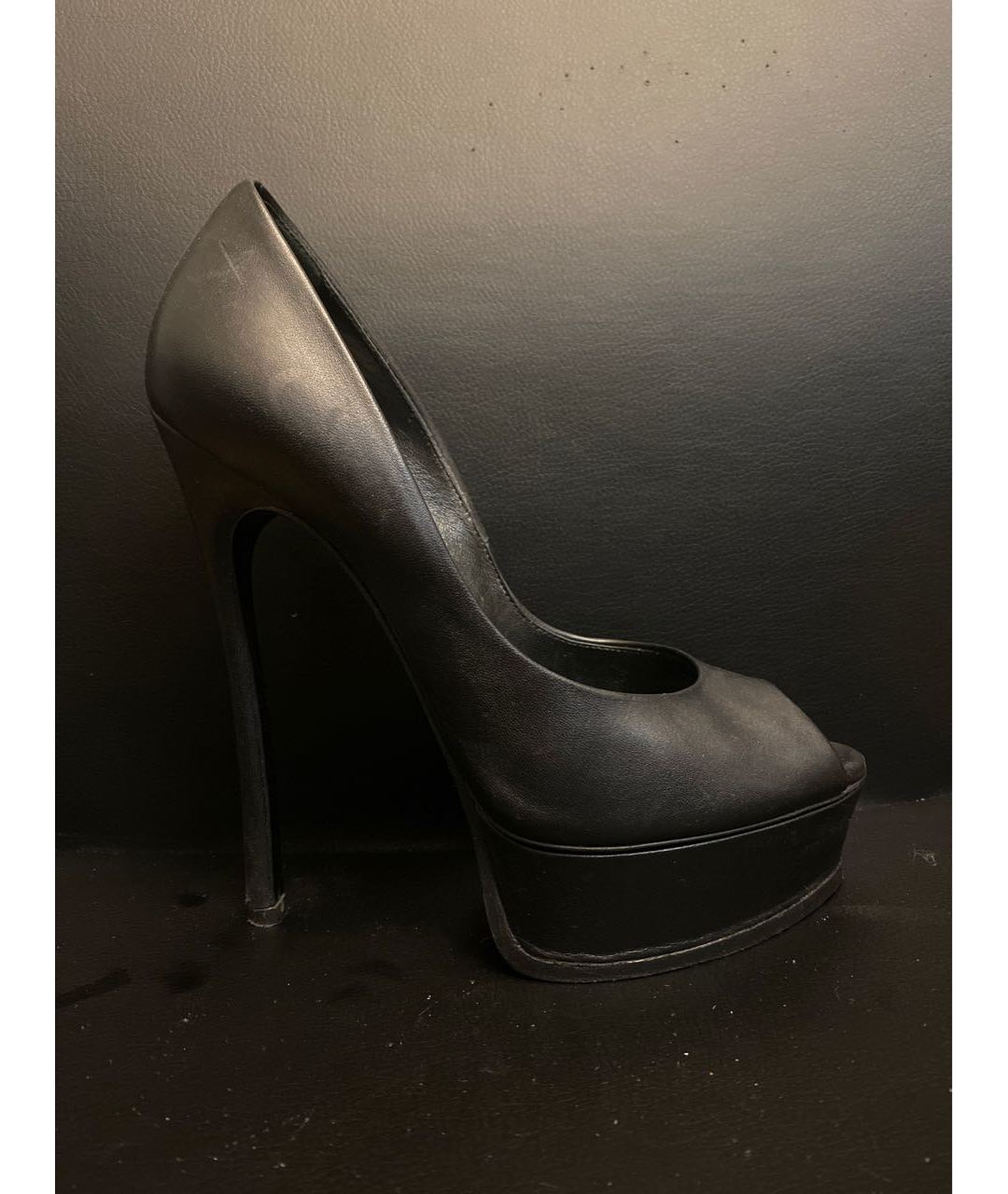 CASADEI Черные кожаные туфли, фото 5