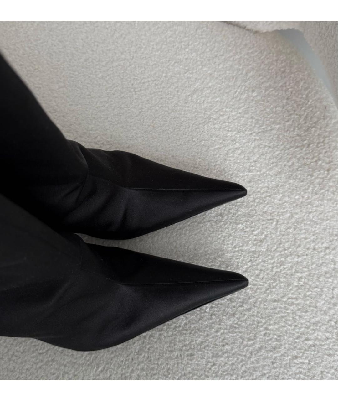 MAGDA BUTRYM Черные текстильные сапоги, фото 3