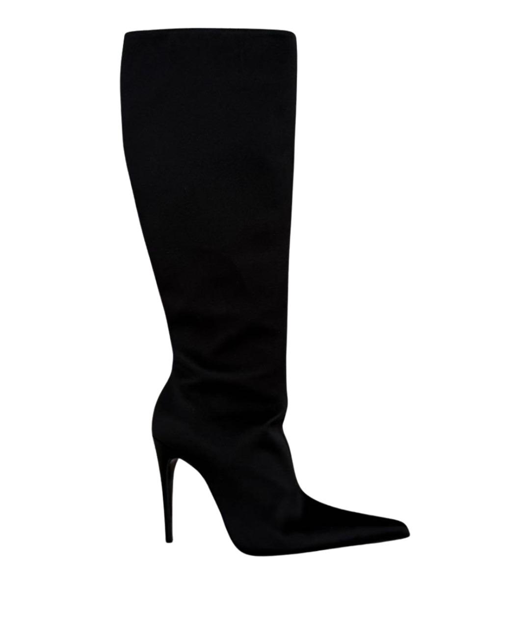 MAGDA BUTRYM Черные текстильные сапоги, фото 1