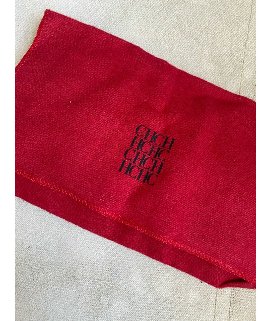 CH CAROLINA HERRERA Красный кожаный кошелек, фото 5