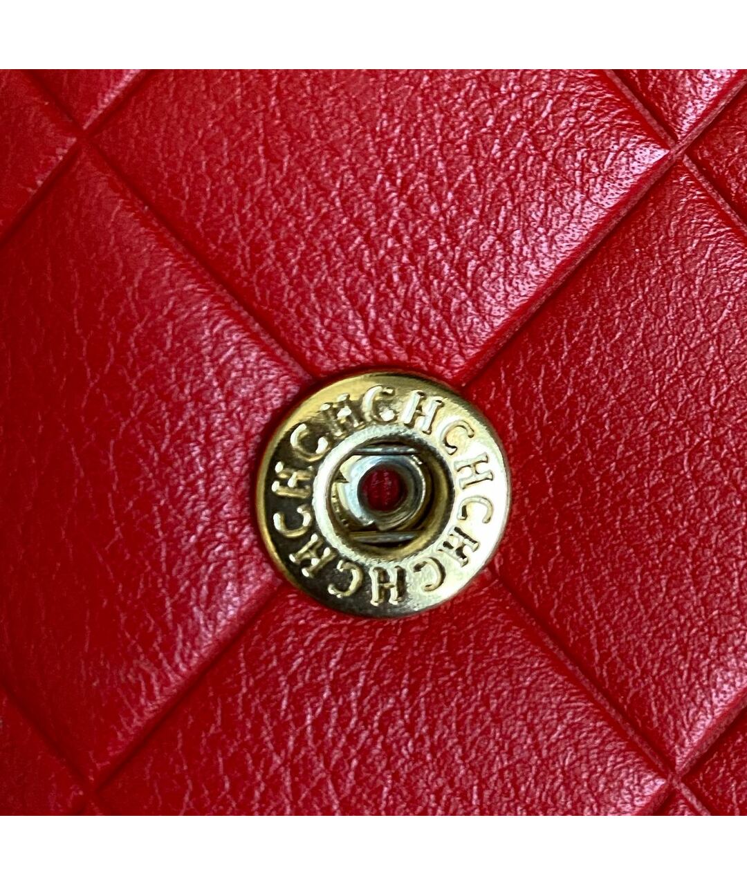 CH CAROLINA HERRERA Красный кожаный кошелек, фото 6