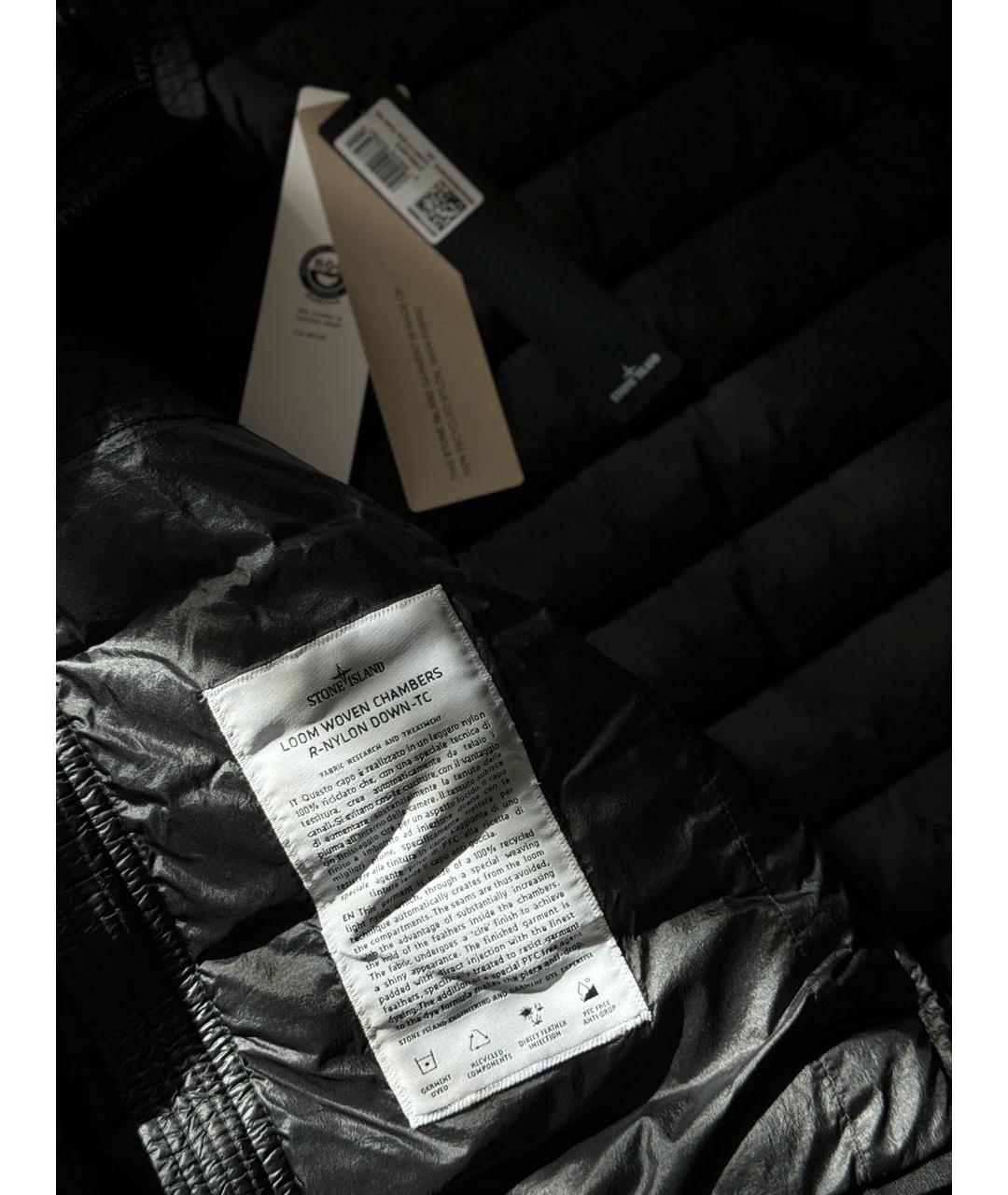 STONE ISLAND Черная куртка, фото 6