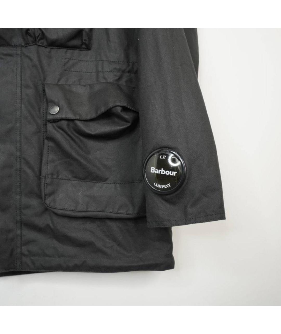 CP COMPANY Черная хлопковая парка, фото 3