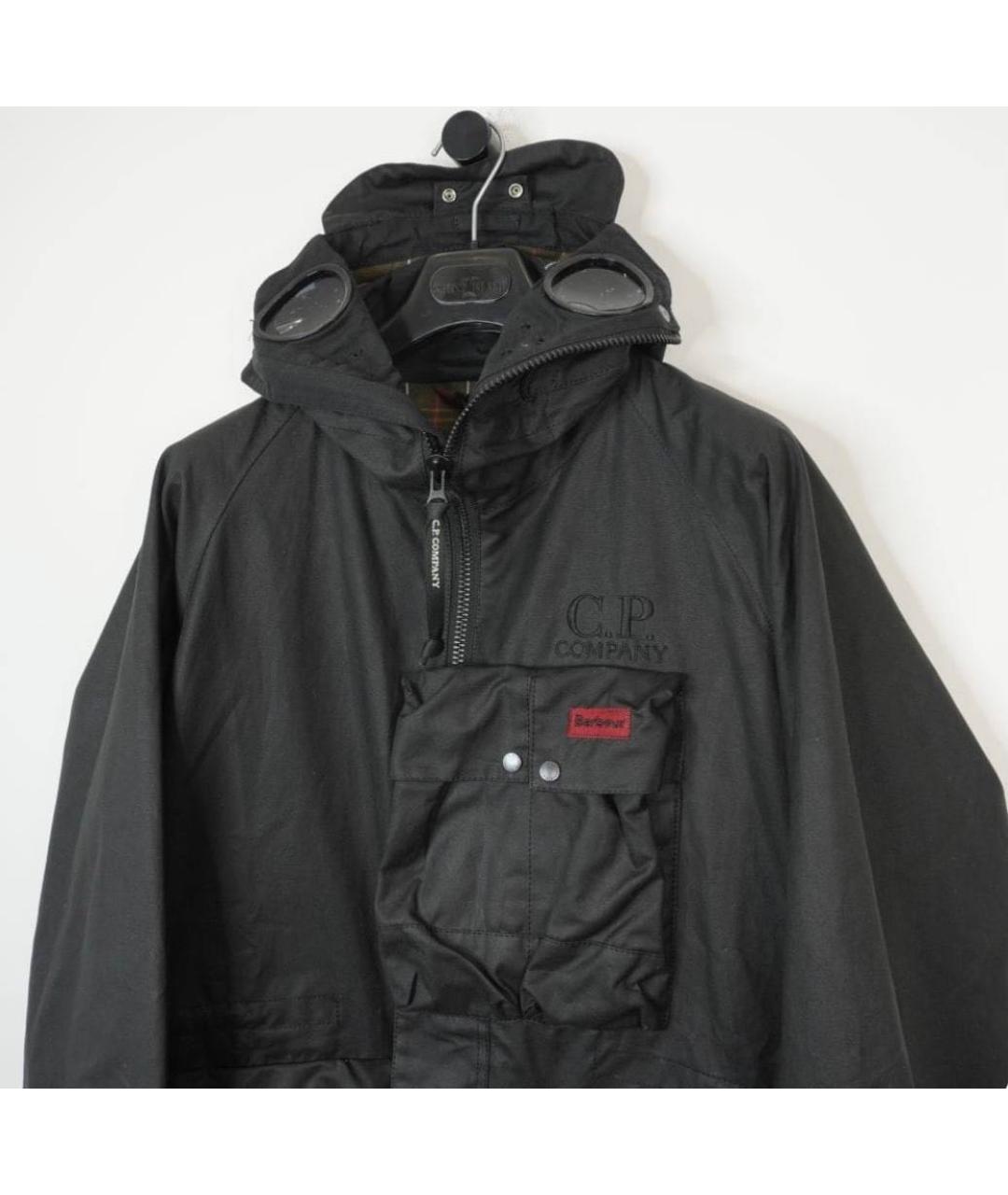 CP COMPANY Черная хлопковая парка, фото 4