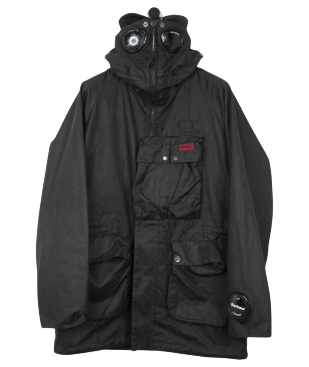 CP COMPANY Черная хлопковая парка, фото 1