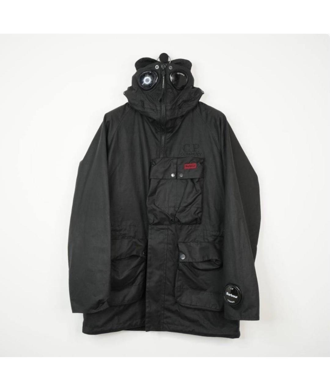 CP COMPANY Черная хлопковая парка, фото 5