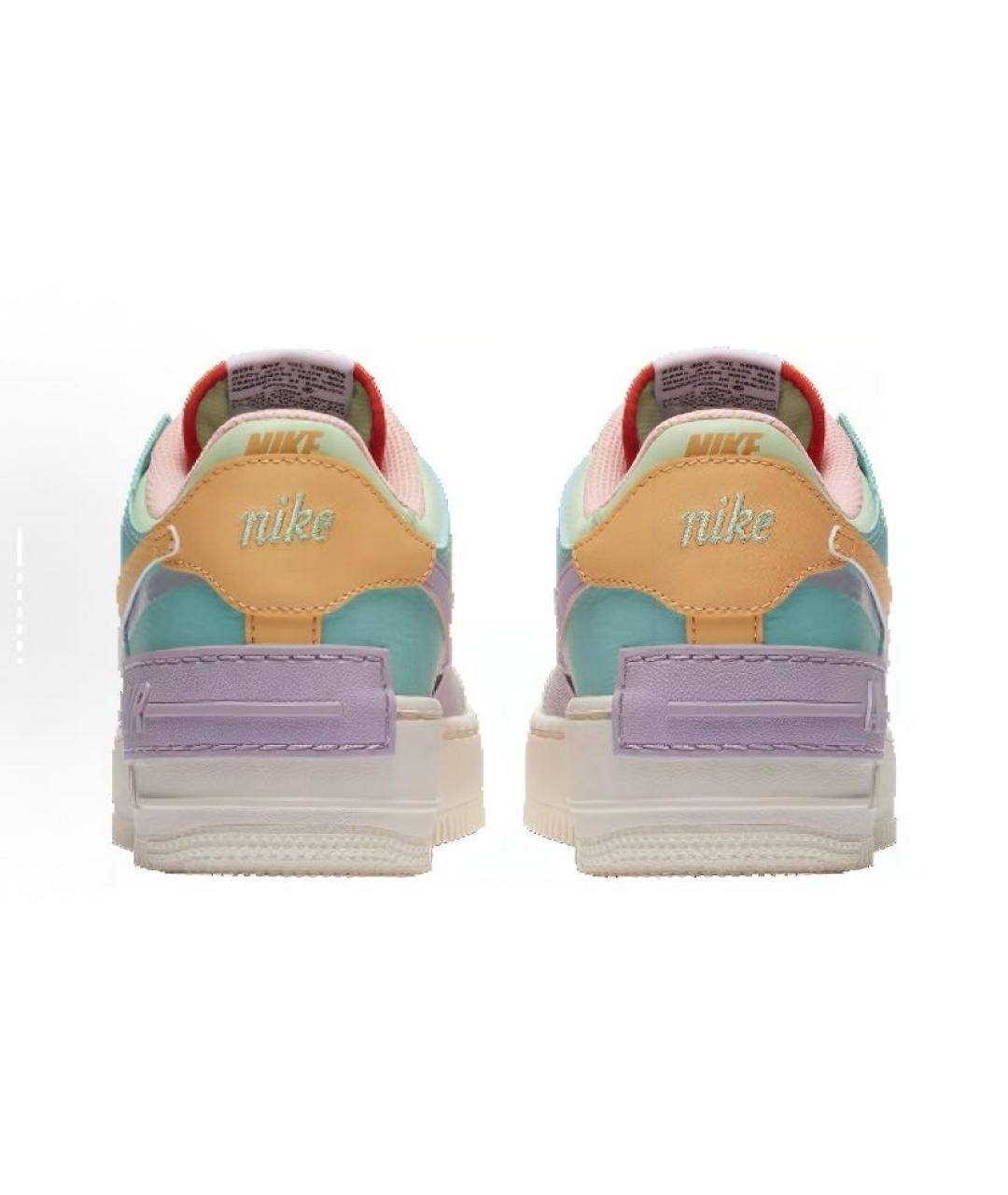 NIKE Мульти кожаные кроссовки, фото 5