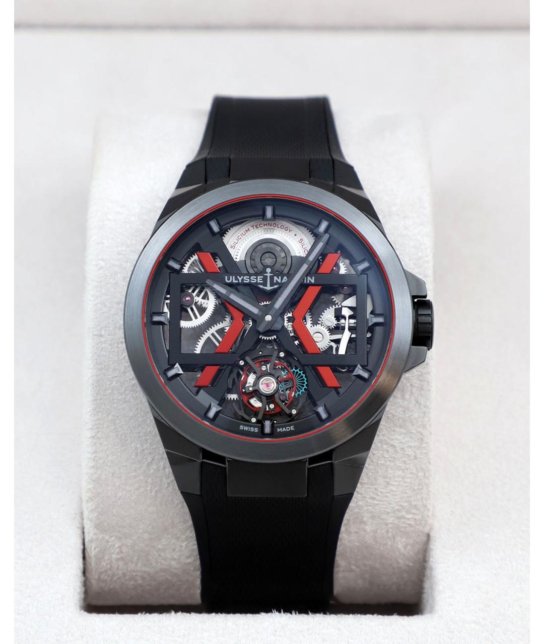 Ulysse Nardin Черные часы, фото 2