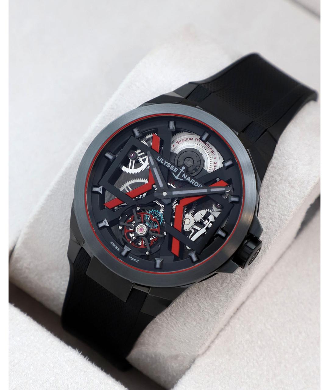 Ulysse Nardin Черные часы, фото 4