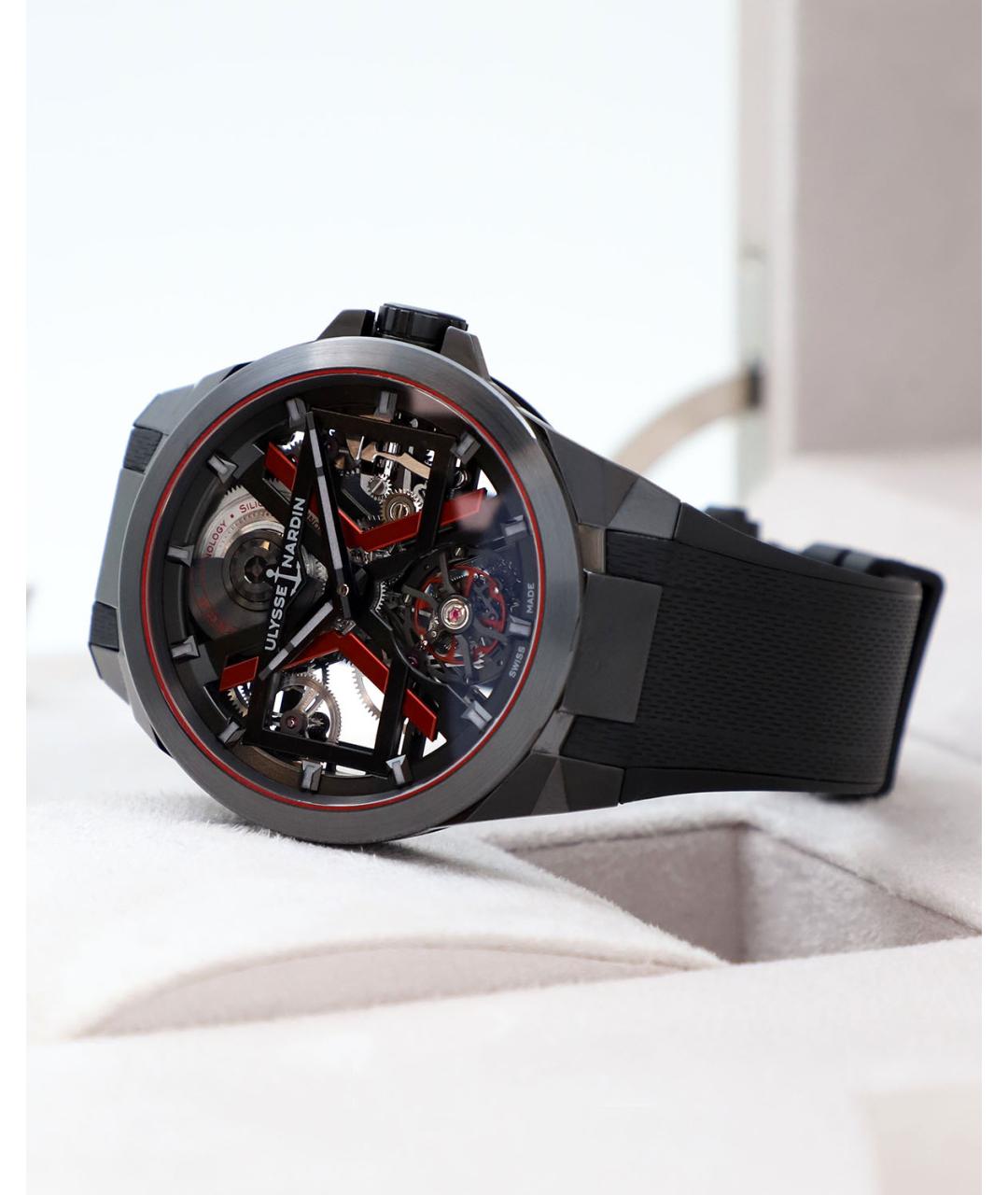 Ulysse Nardin Черные часы, фото 5