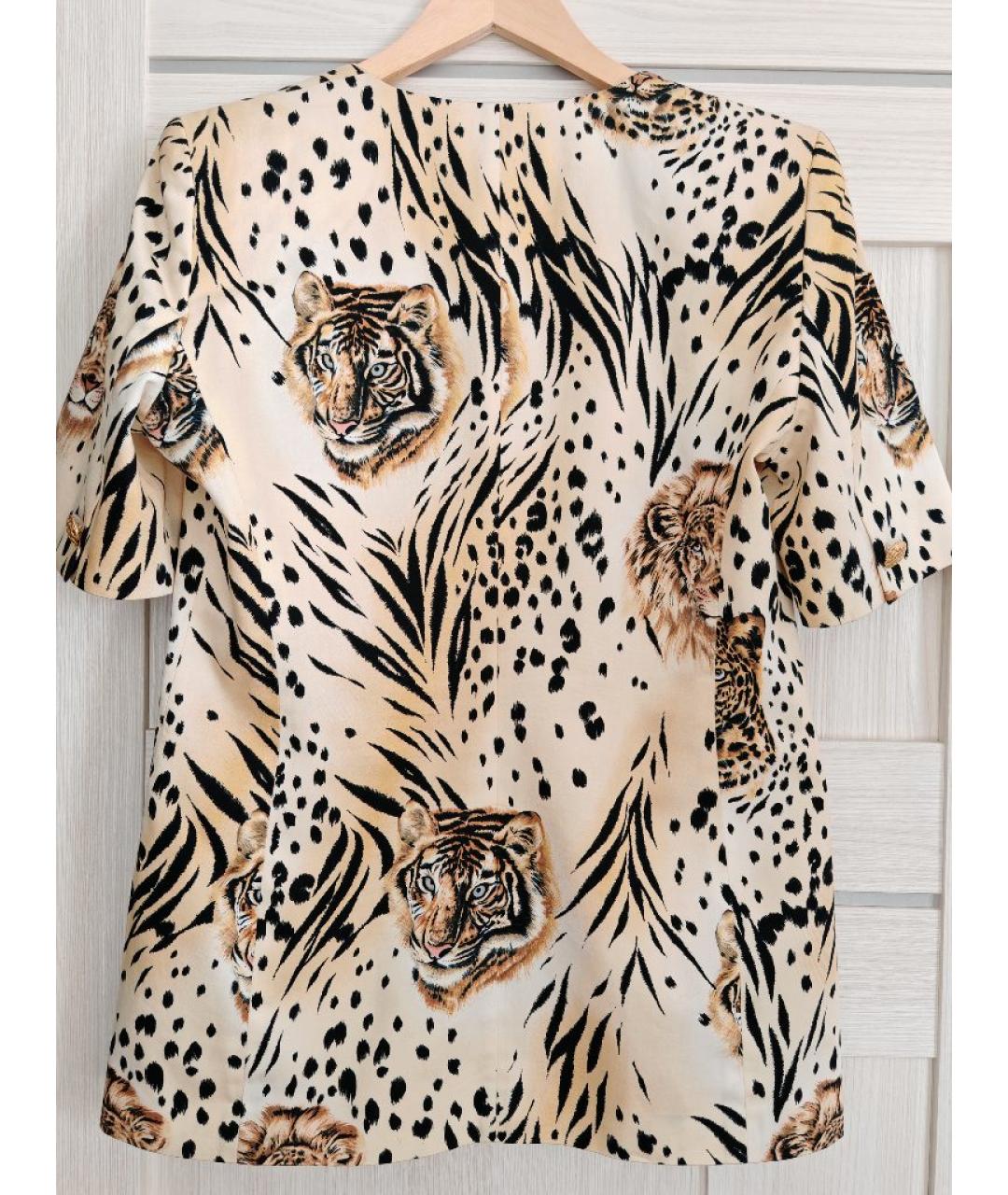 ESCADA Желтый хлопковый жакет/пиджак, фото 2