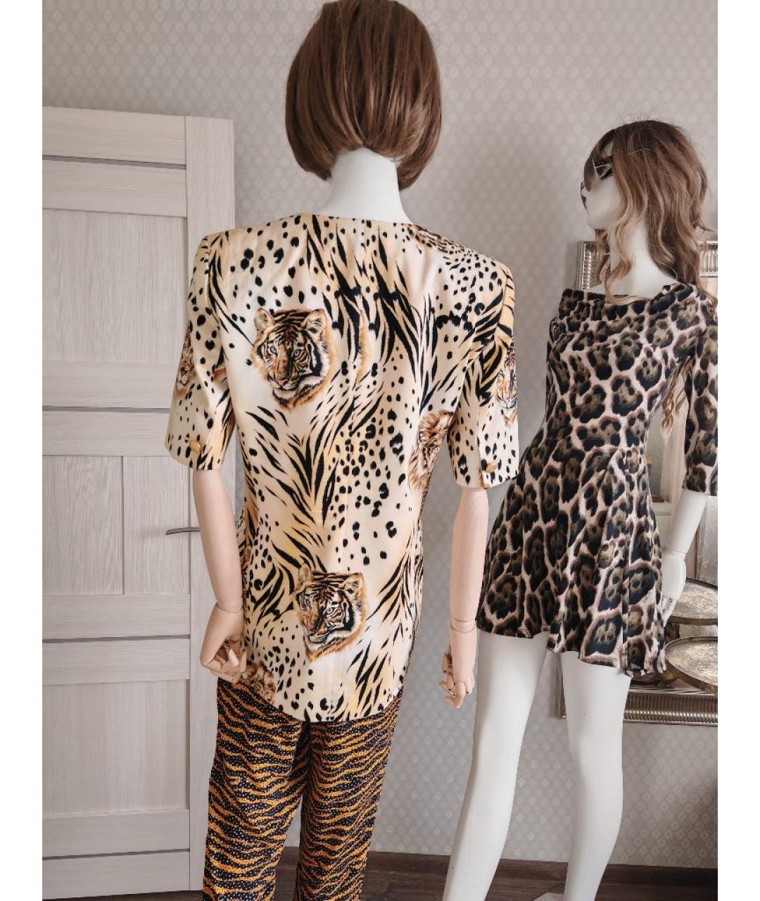 ESCADA Желтый хлопковый жакет/пиджак, фото 6