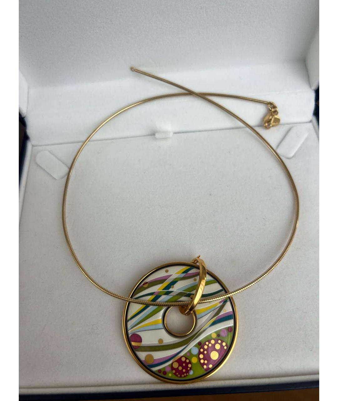 Frey Wille Золотое латунное колье, фото 4