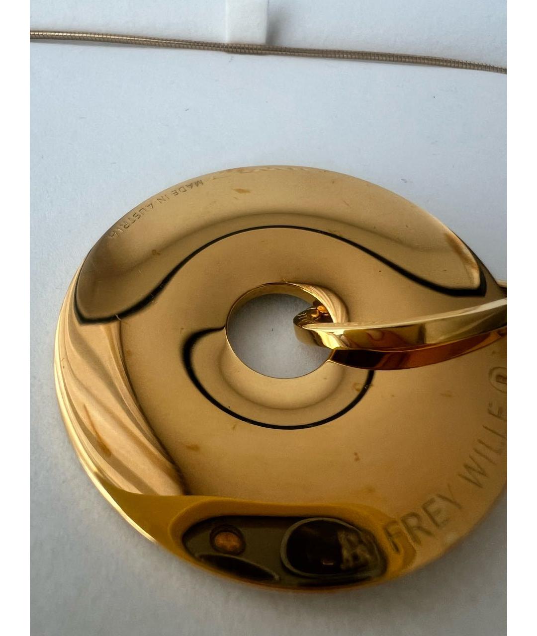 Frey Wille Золотое латунное колье, фото 3