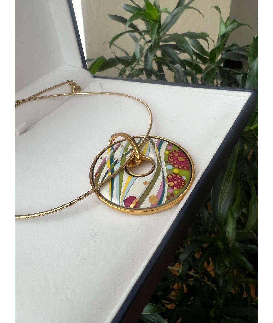 Frey Wille Золотое латунное колье, фото 2