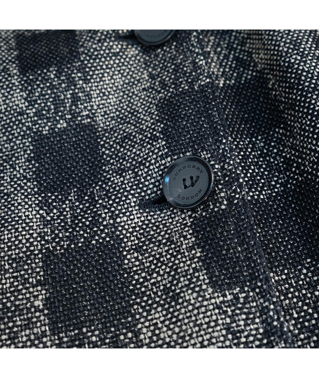 BURBERRY Черное пальто, фото 4