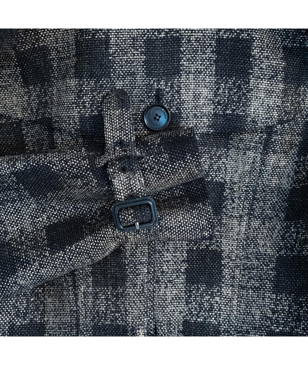 BURBERRY Черное пальто, фото 5