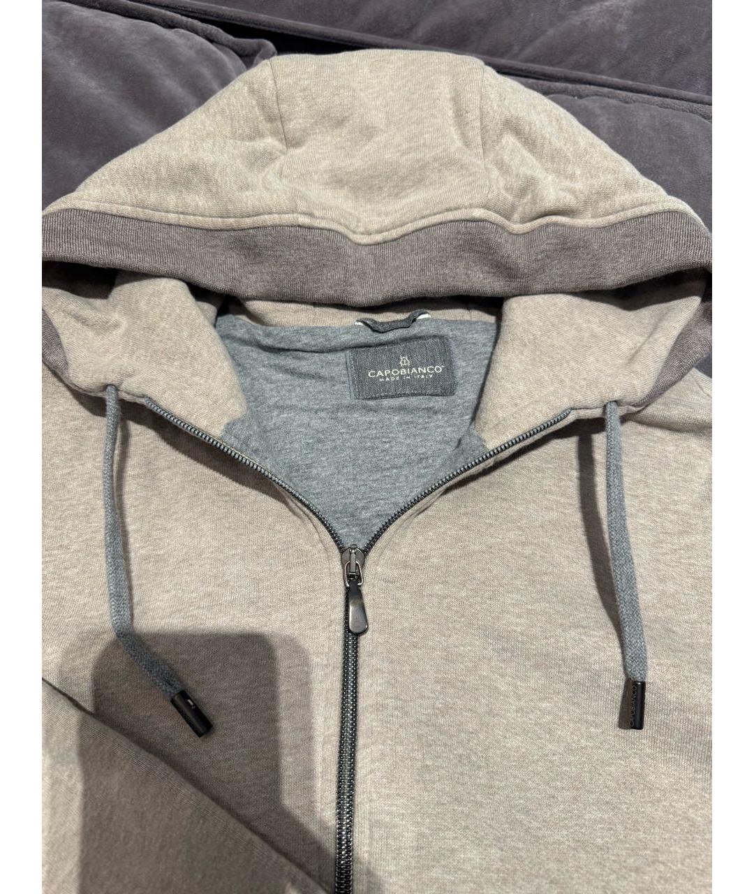 CAPOBIANCO Бежевый повседневный костюм, фото 3