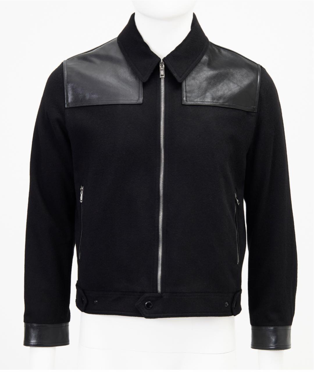 ALEXANDER MCQUEEN Черная кашемировая куртка, фото 1