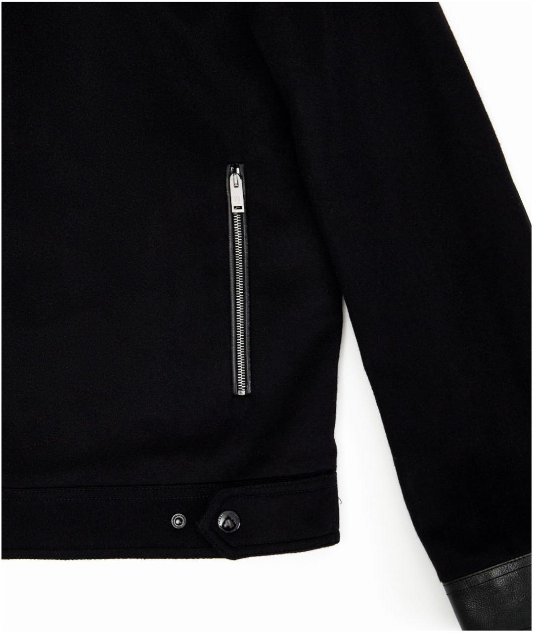 ALEXANDER MCQUEEN Черная кашемировая куртка, фото 4