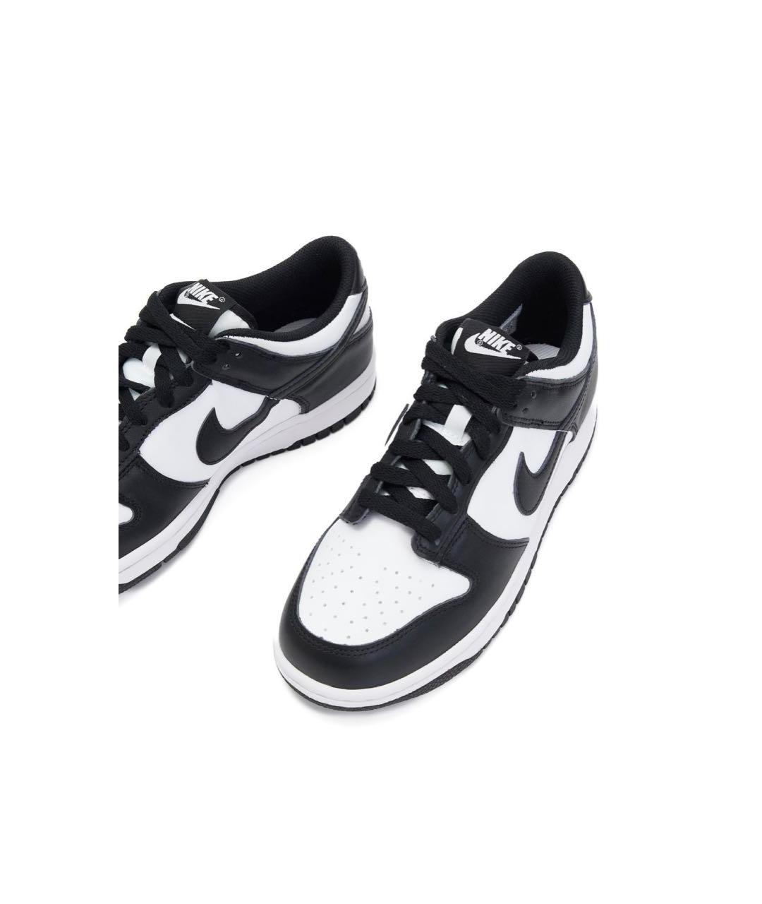 NIKE Черные кожаные кеды, фото 2