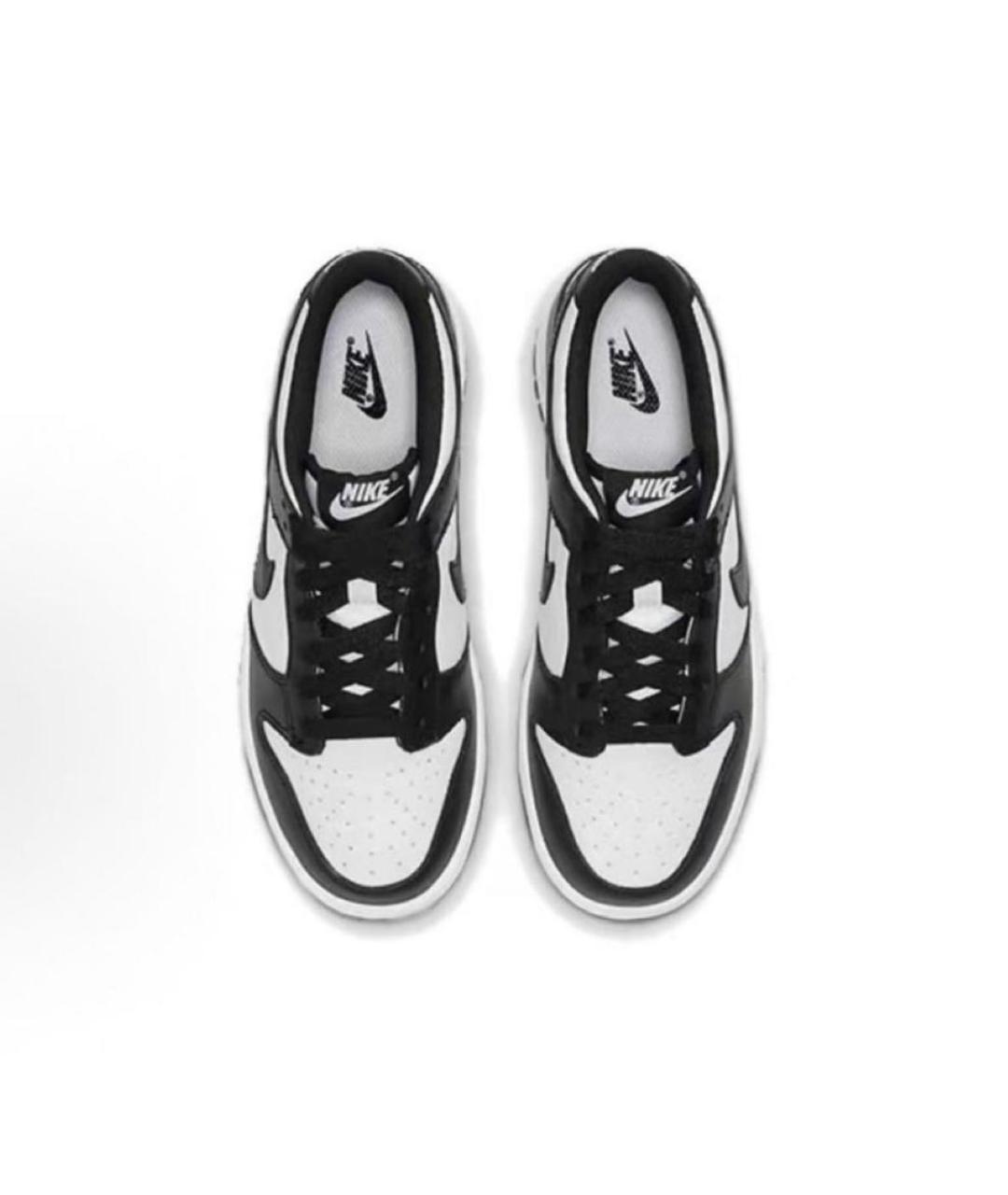 NIKE Черные кожаные кеды, фото 3