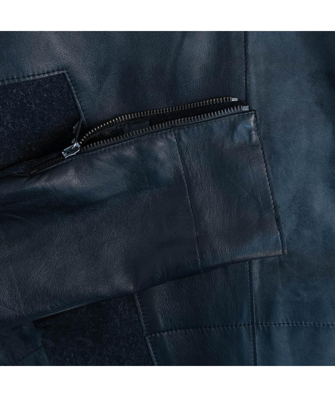 VIVIENNE WESTWOOD Черная кожаная куртка, фото 5