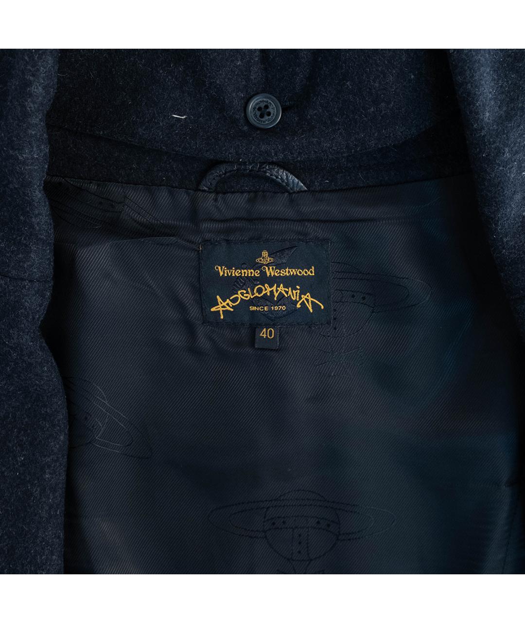 VIVIENNE WESTWOOD Черная кожаная куртка, фото 3