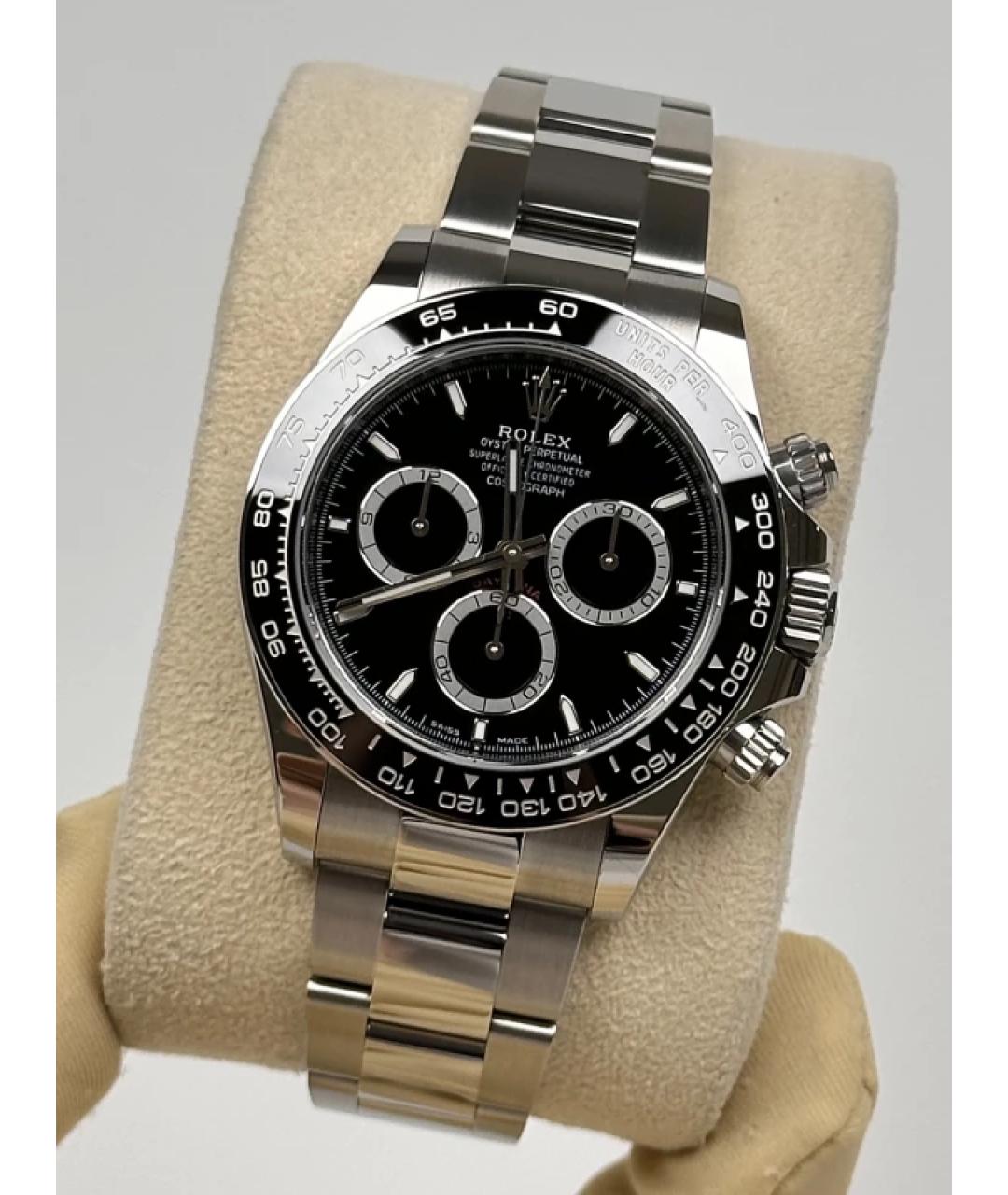 ROLEX Черные часы, фото 4