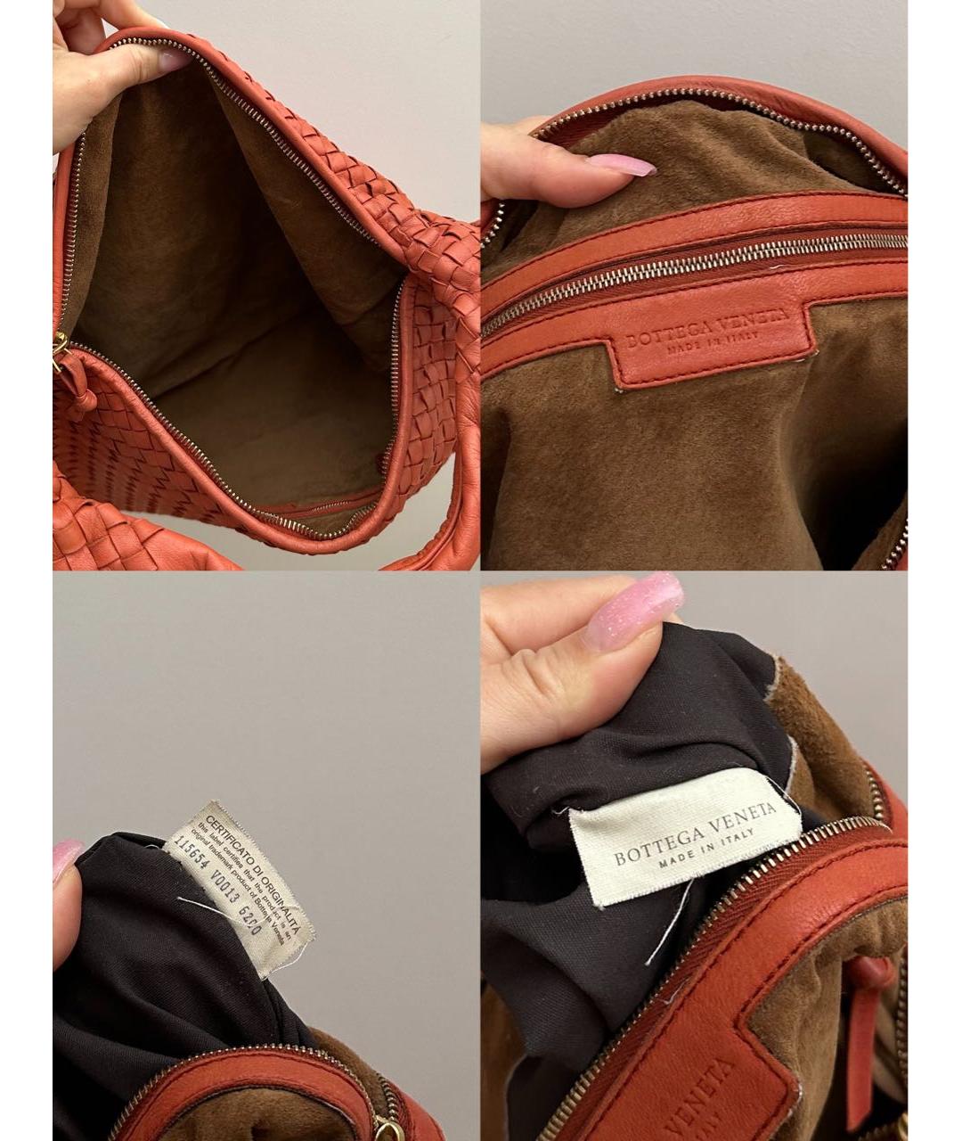 BOTTEGA VENETA Кожаная сумка тоут, фото 6