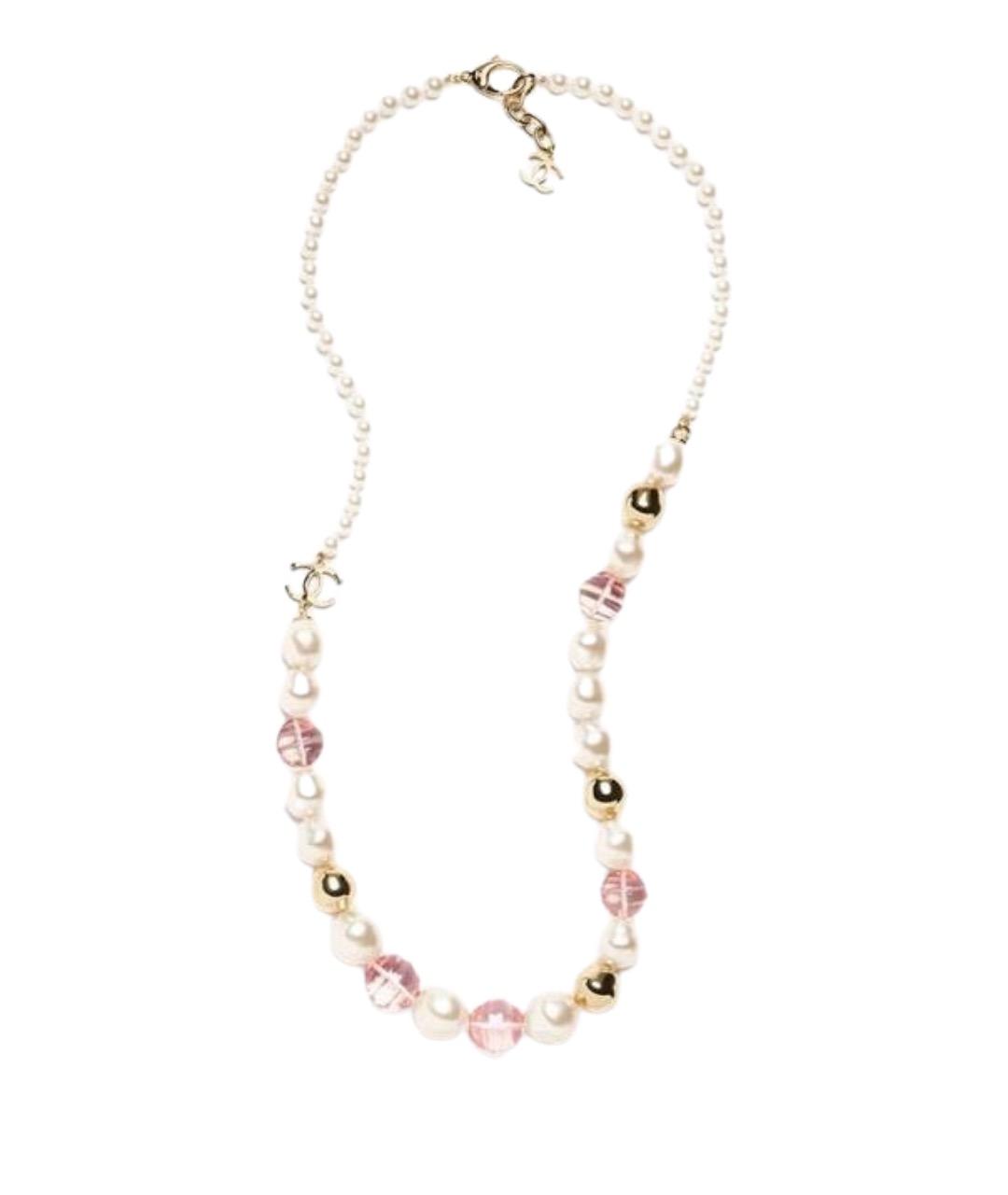 CHANEL Золотое металлическое колье, фото 1