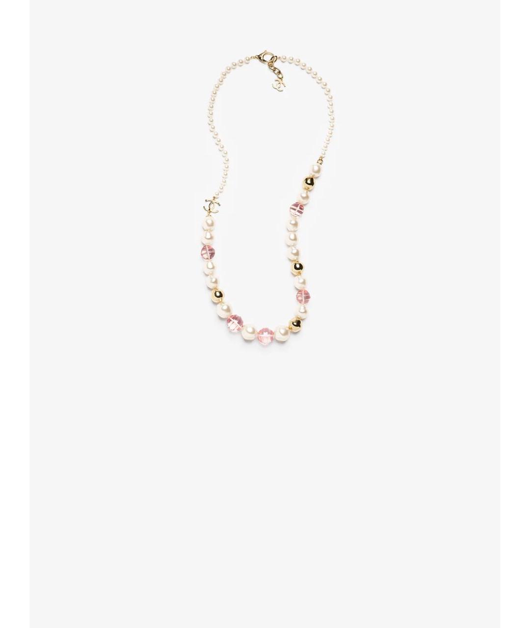 CHANEL Золотое металлическое колье, фото 4