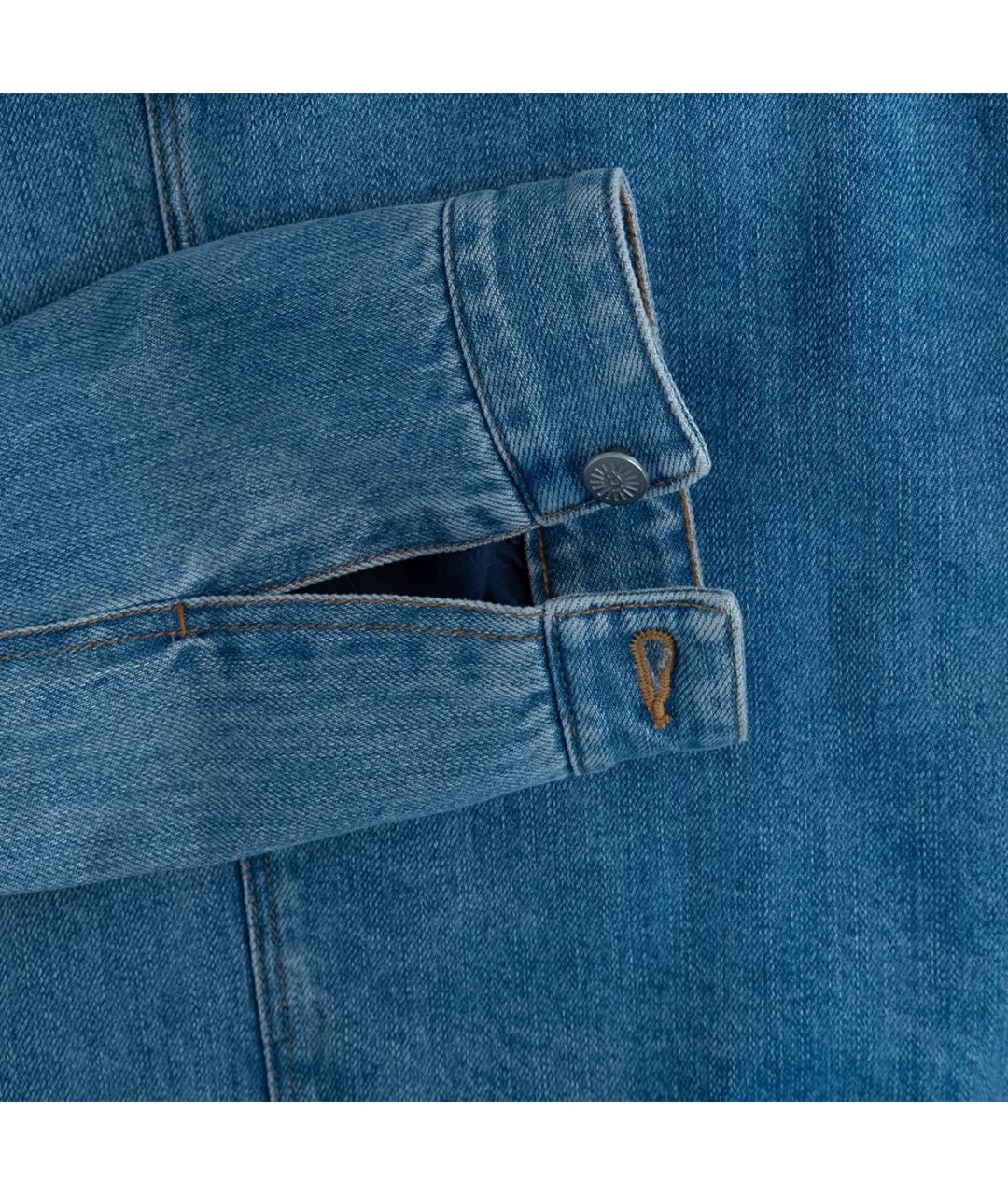 UGG AUSTRALIA Голубая деним куртка, фото 5