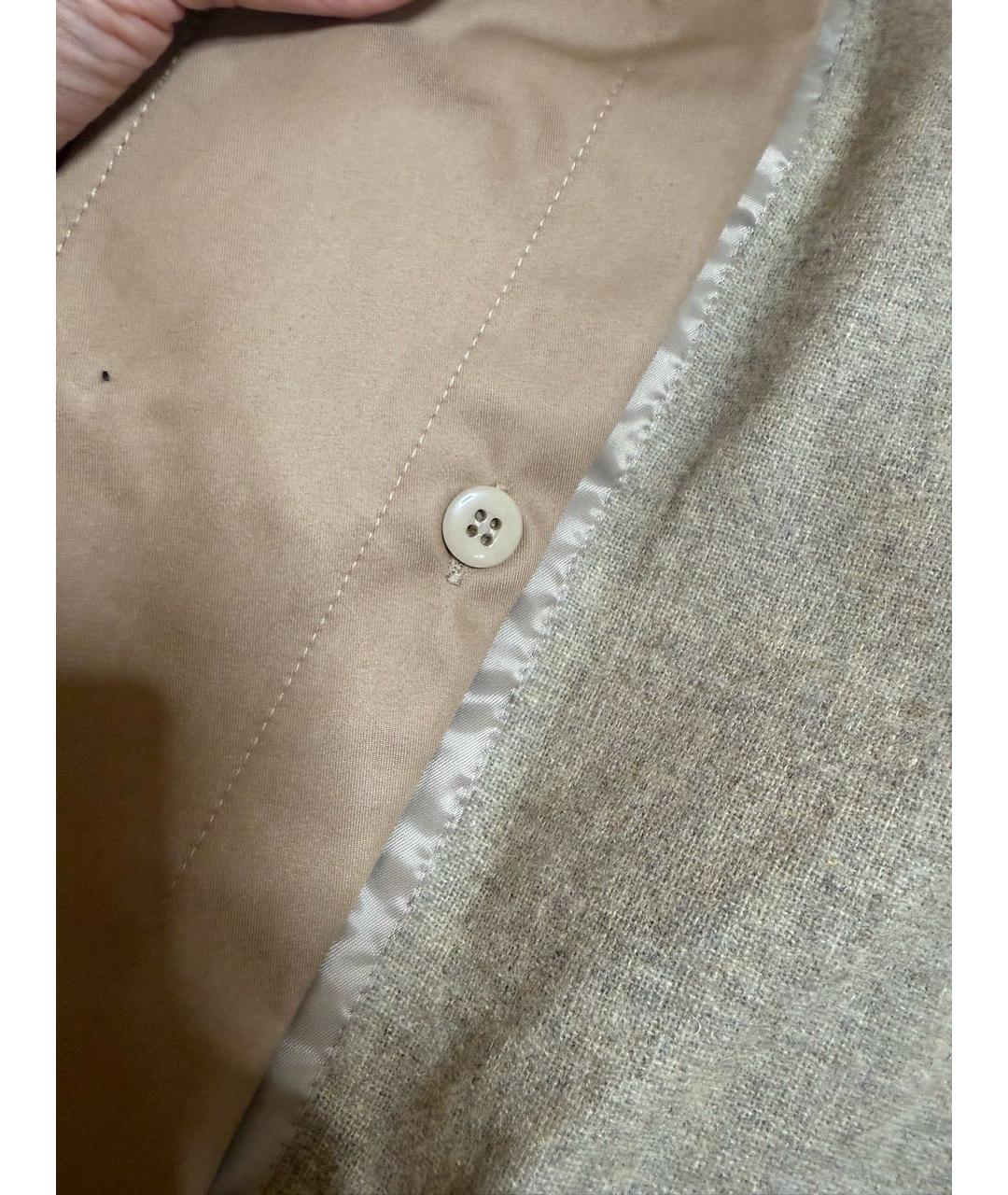 A.P.C. Бежевый хлопковый тренч / плащ, фото 5