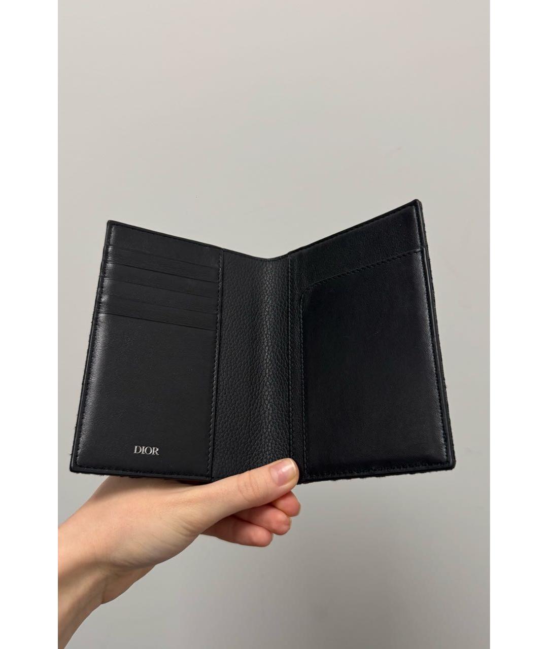 CHRISTIAN DIOR Темно-синий кардхолдер, фото 4