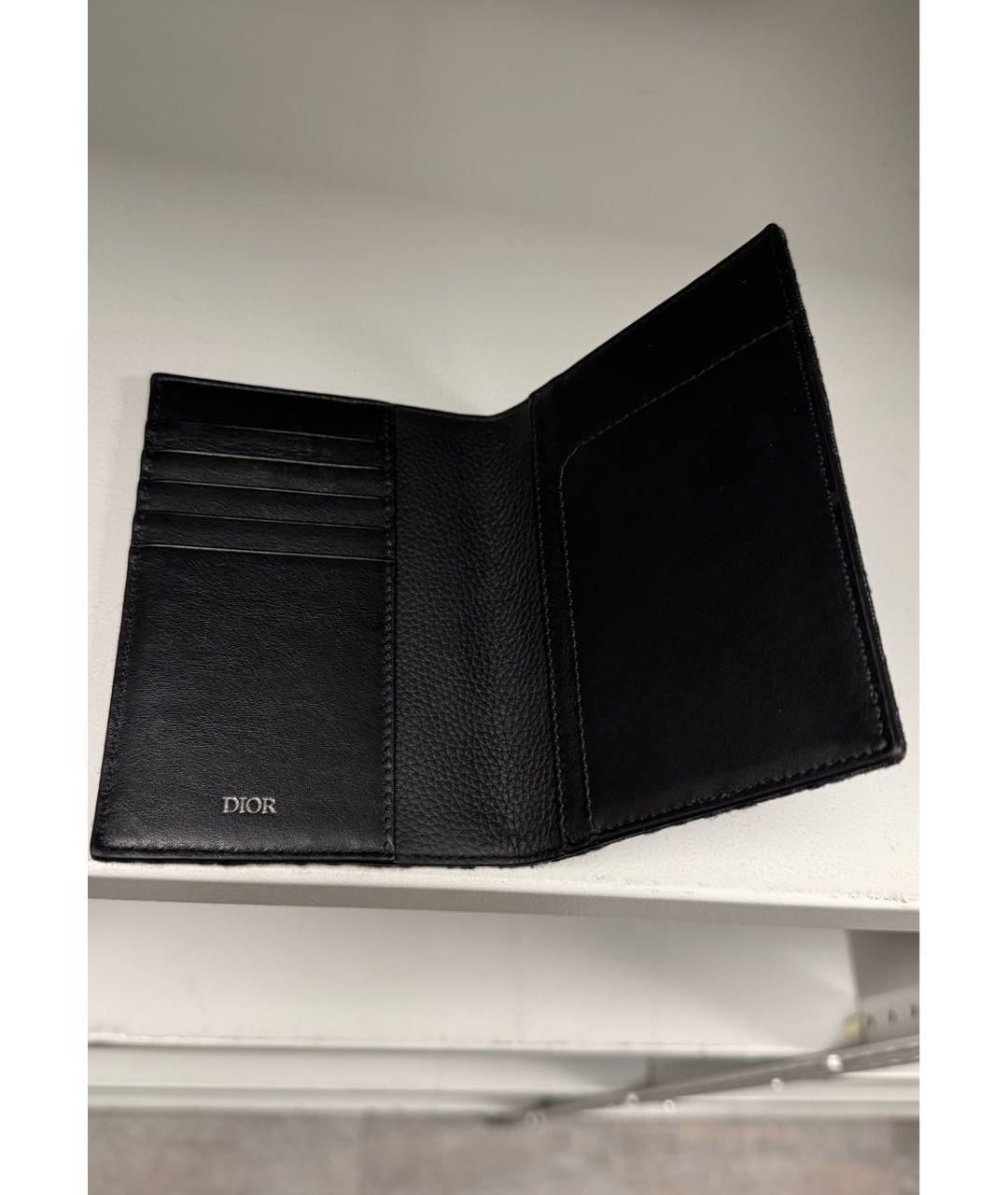 CHRISTIAN DIOR Темно-синий кардхолдер, фото 3