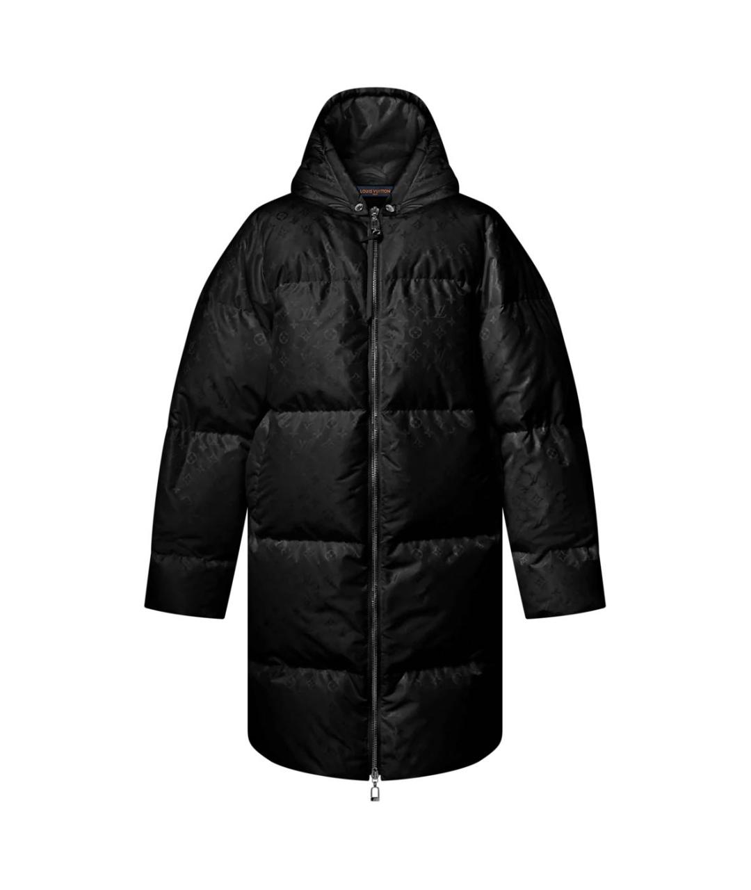 LOUIS VUITTON Черная полиэстеровая куртка, фото 4