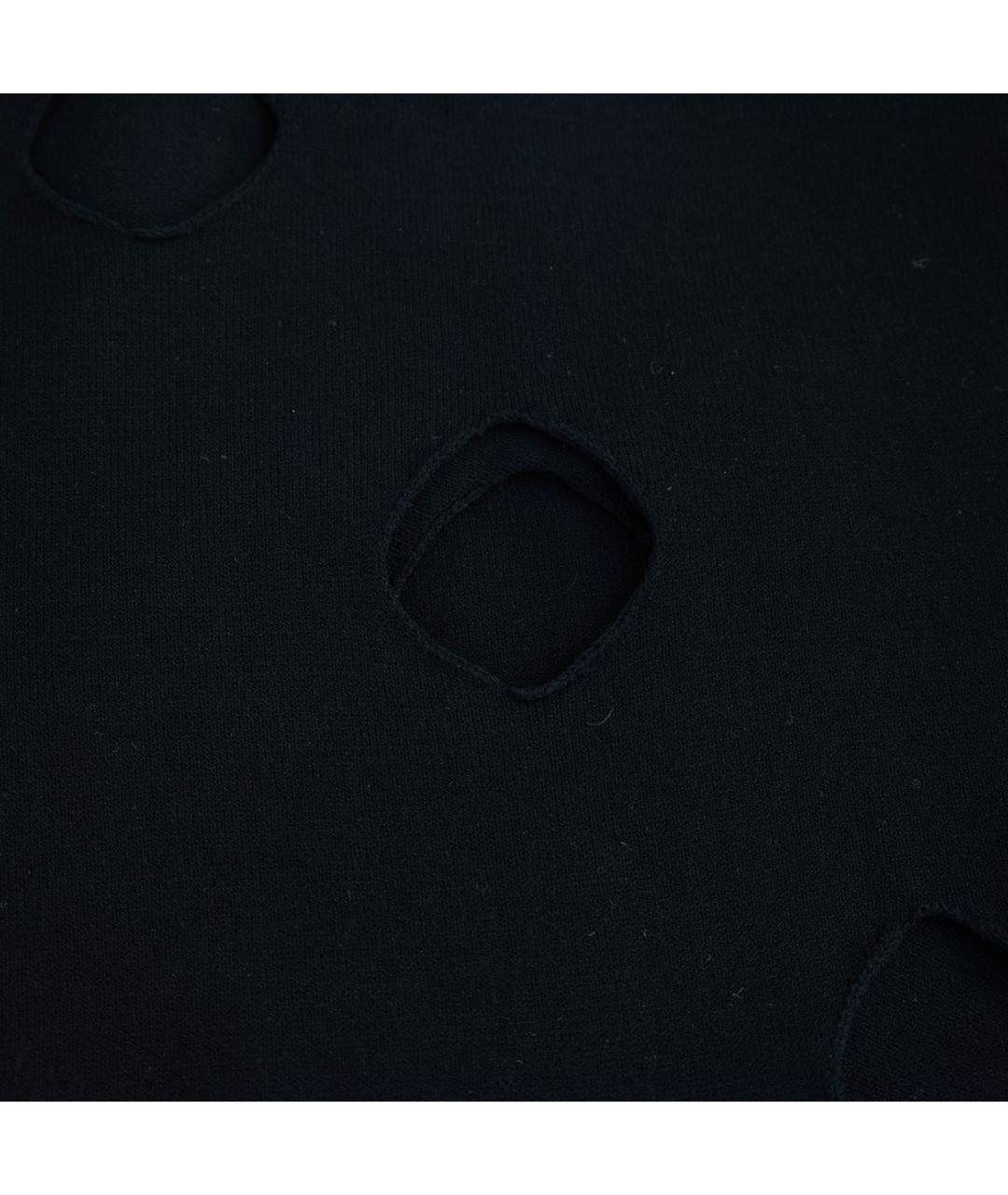 PRADA Черный вискозный джемпер / свитер, фото 4