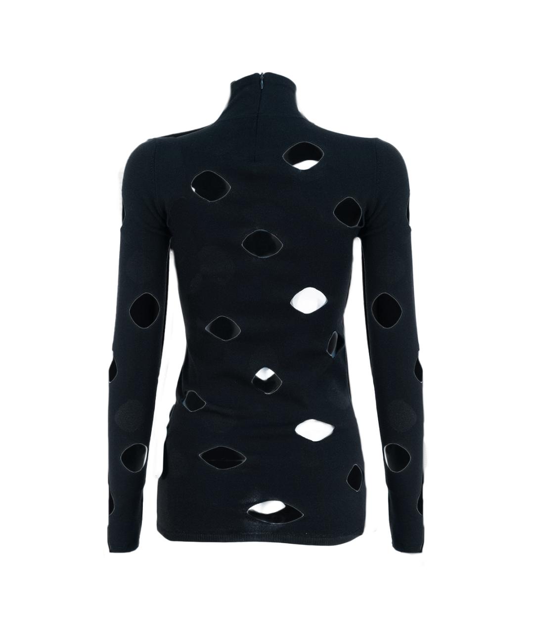 PRADA Черный вискозный джемпер / свитер, фото 2