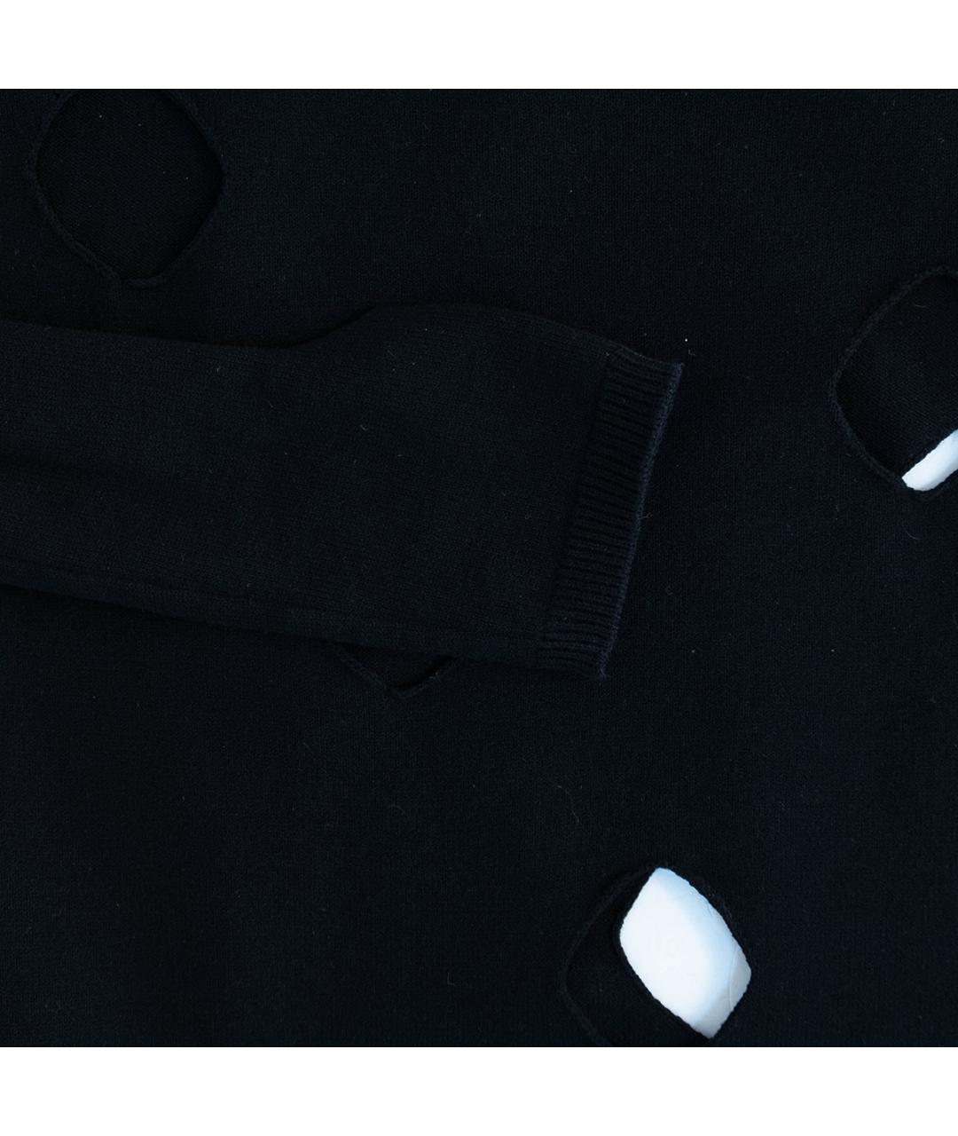 PRADA Черный вискозный джемпер / свитер, фото 5