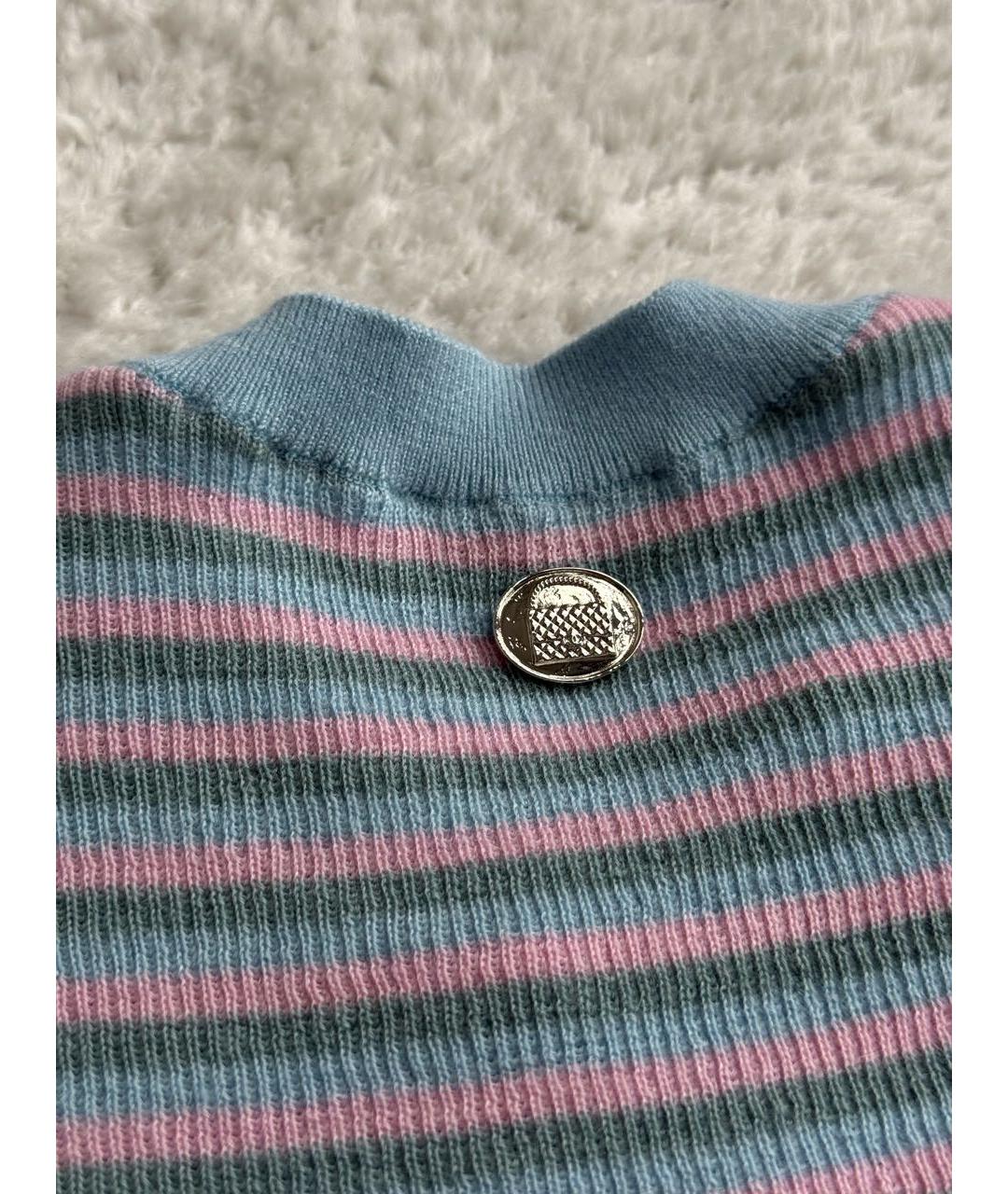 CHANEL Мульти кашемировая футболка, фото 4