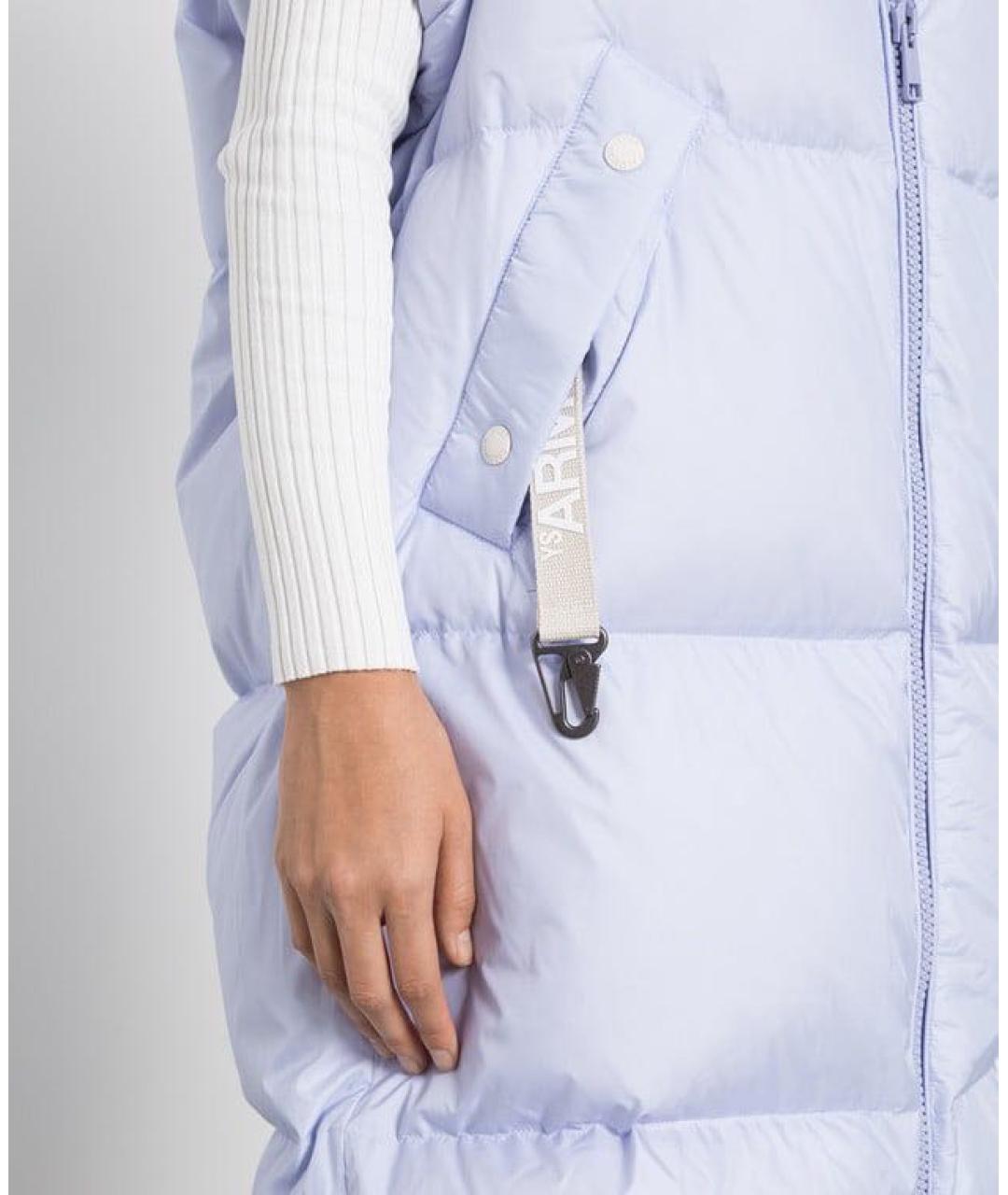 YVES SALOMON Голубой жилет, фото 4