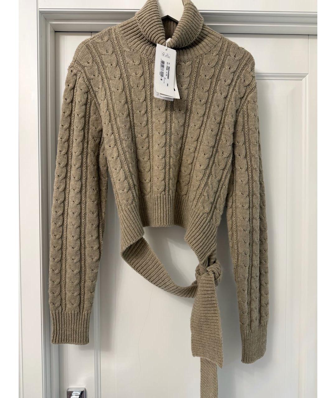 MAISON MARGIELA Бежевый джемпер / свитер, фото 5