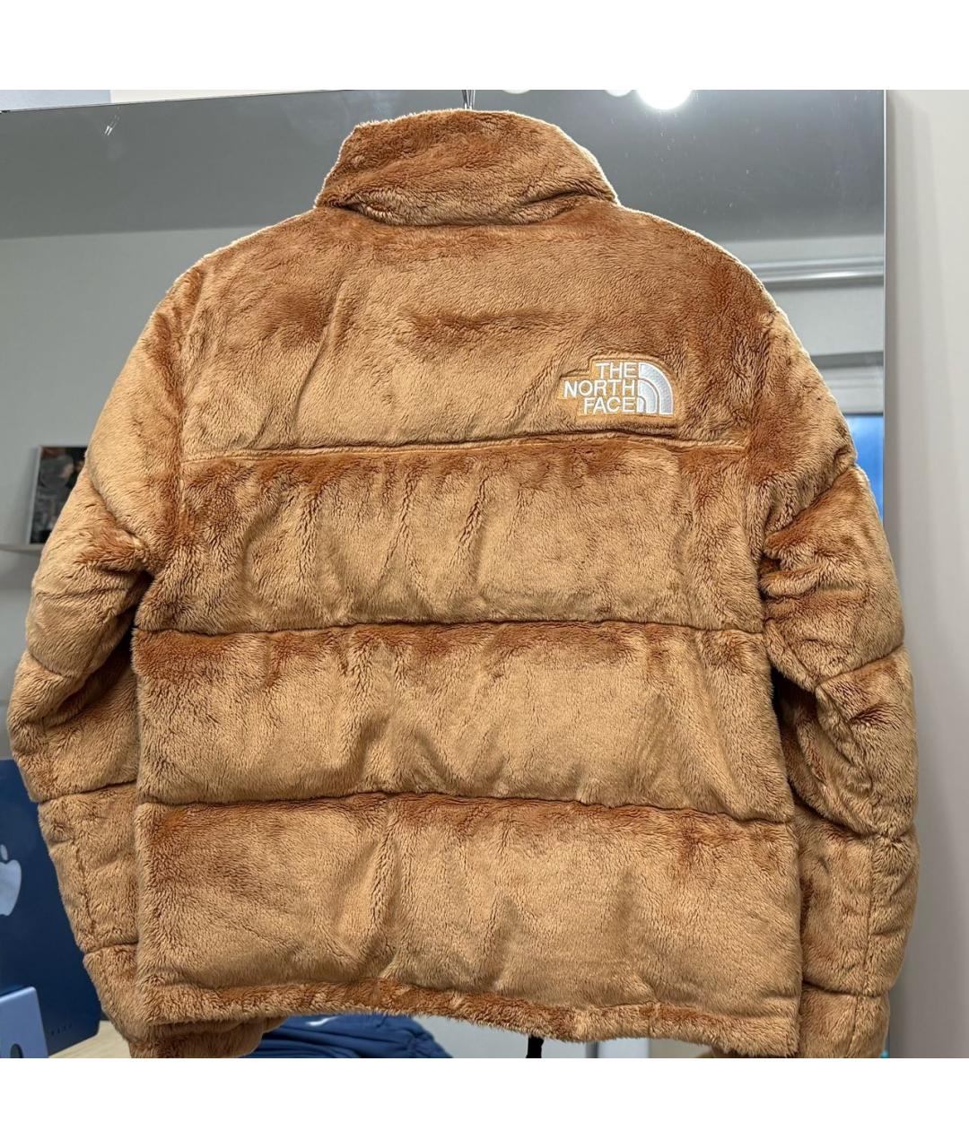 THE NORTH FACE Горчичная полиэстеровая куртка, фото 6