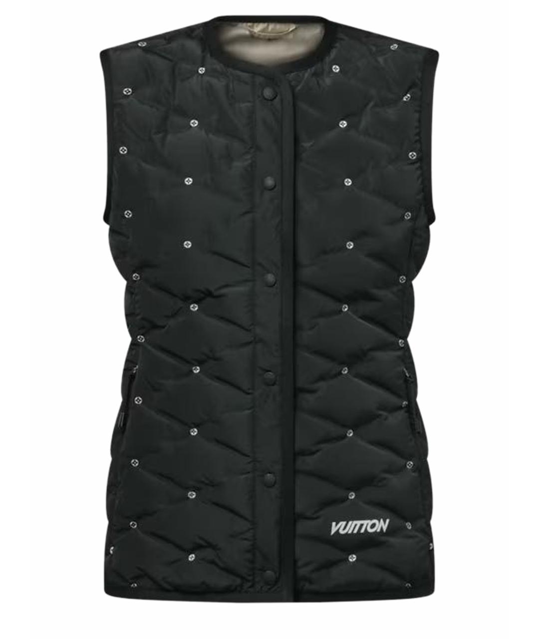 LOUIS VUITTON Черный полиэстеровый жилет, фото 1