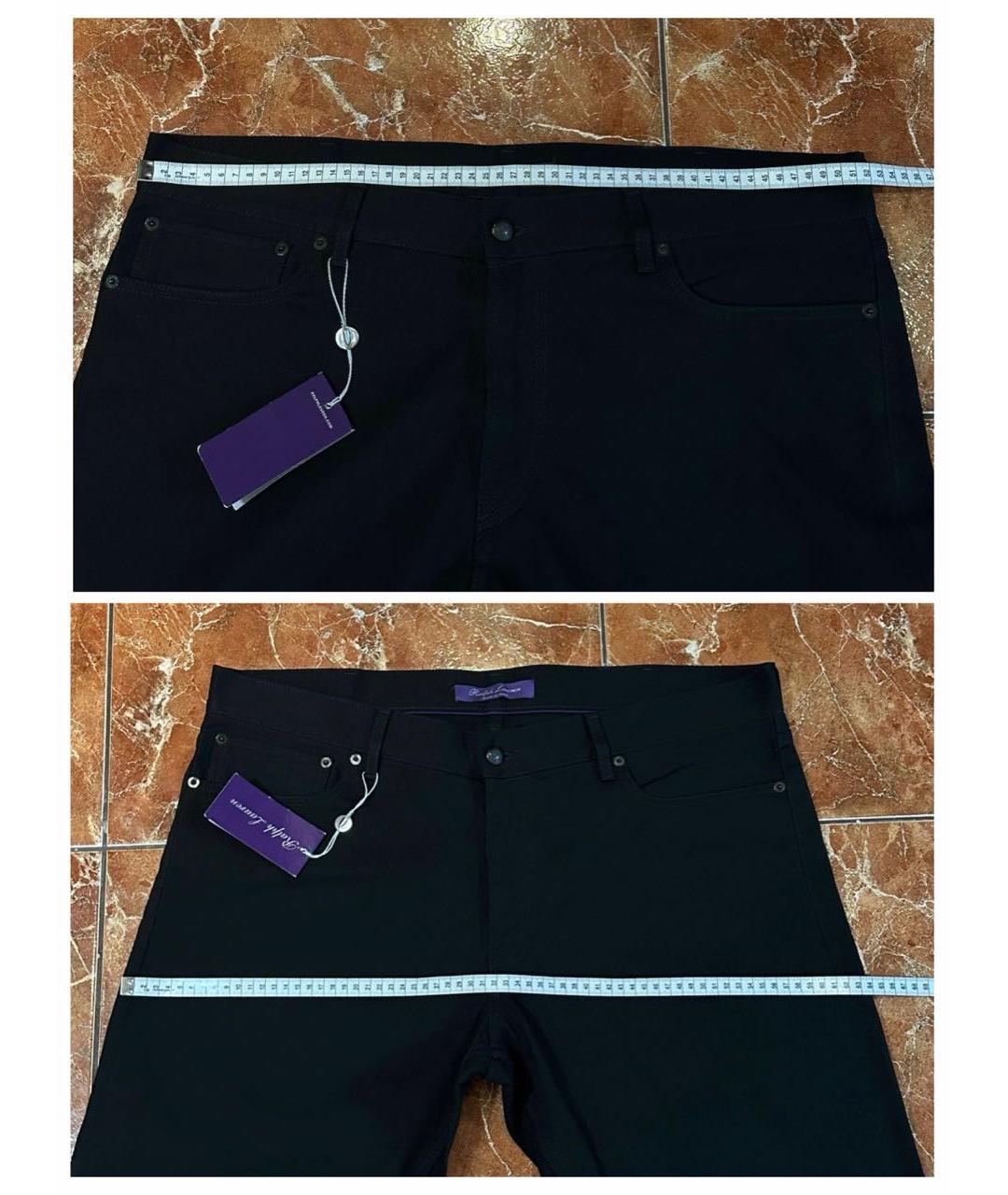 RALPH LAUREN PURPLE LABEL Черные джинсы, фото 8