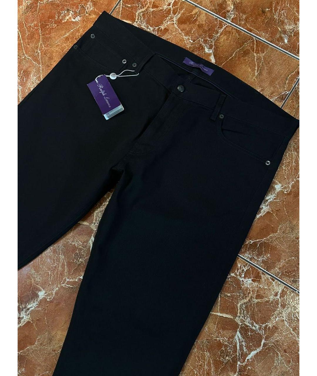 RALPH LAUREN PURPLE LABEL Черные джинсы, фото 4