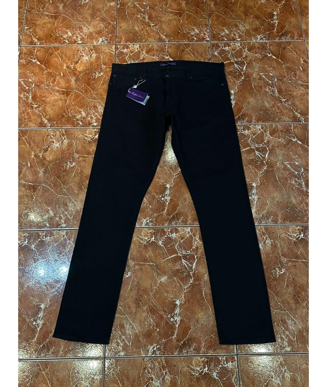 RALPH LAUREN PURPLE LABEL Черные джинсы, фото 3