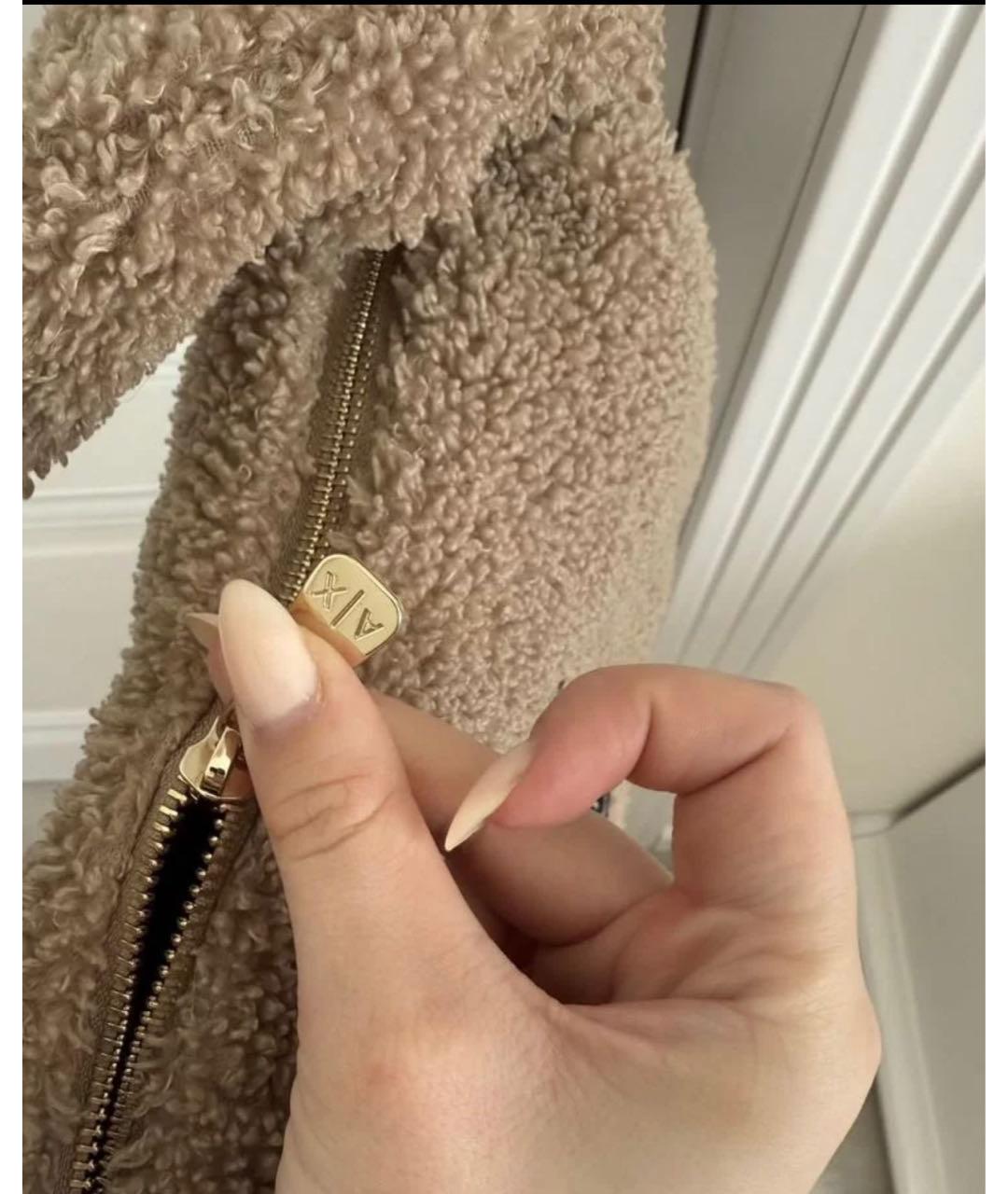 ARMANI EXCHANGE Бежевая сумка через плечо, фото 4